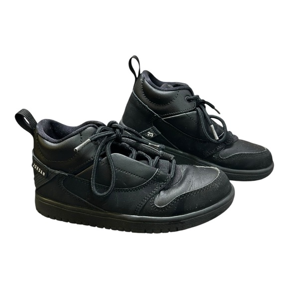 Jordan Fadeaway Little Kids Size 13C Black Preowned Excellent Condition - Picture 5 of 12